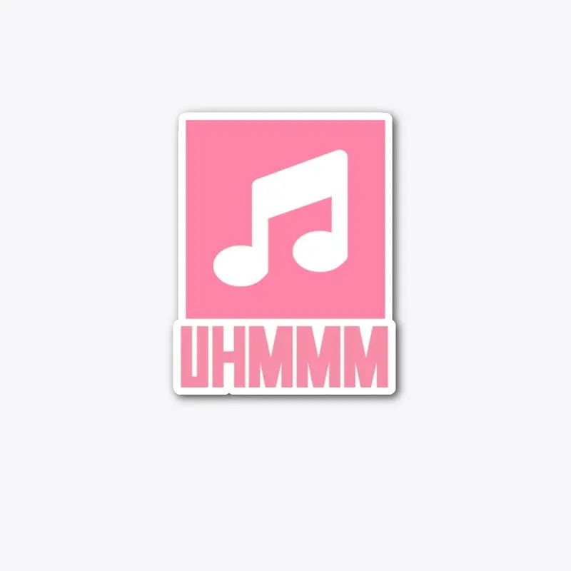 UHMMM Logo Sticker